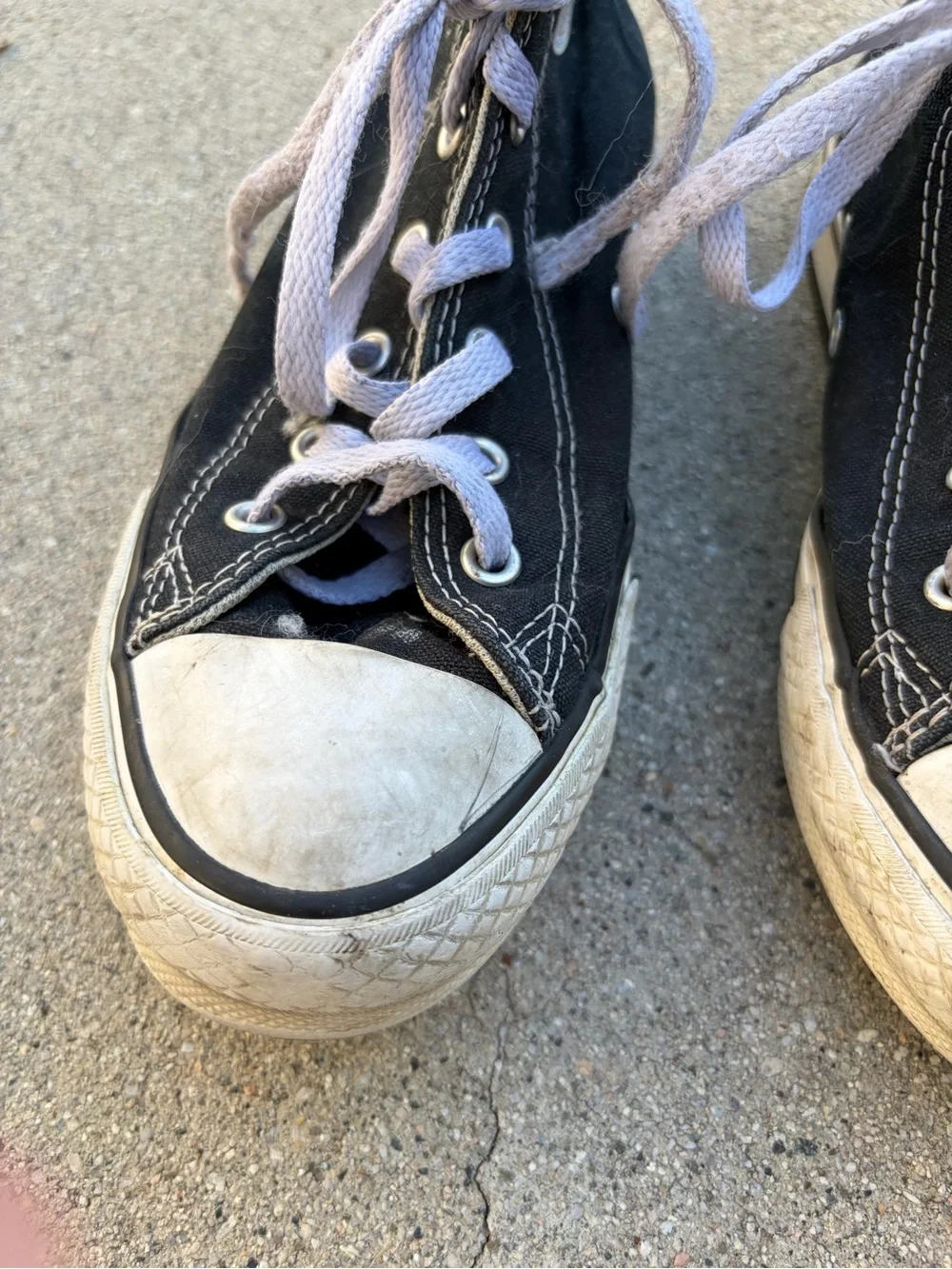 Converse Kids Black High-Top Sneakers with White Soles